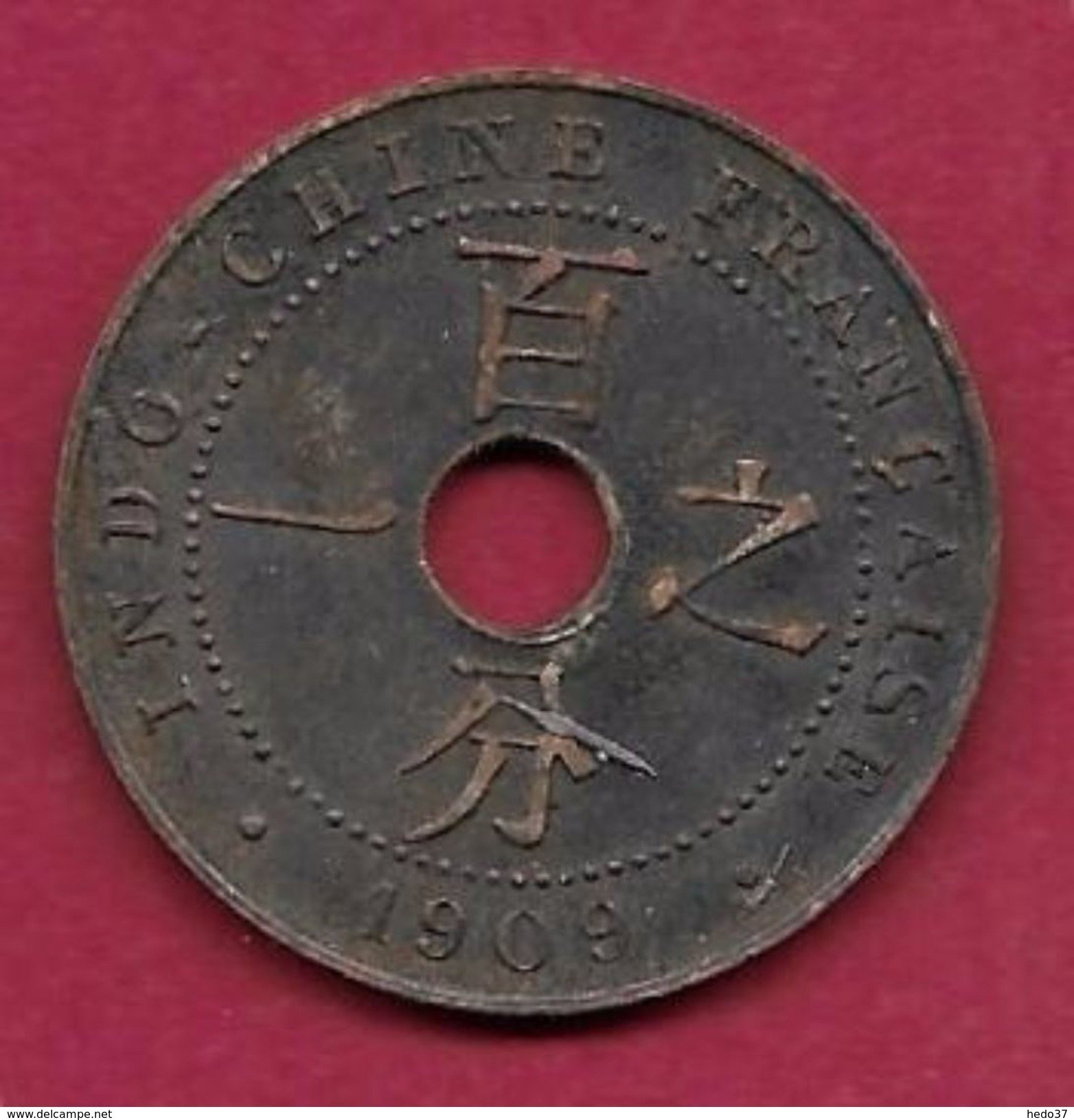 Indochine - 1 Centime - 1909 - Autres – Asie