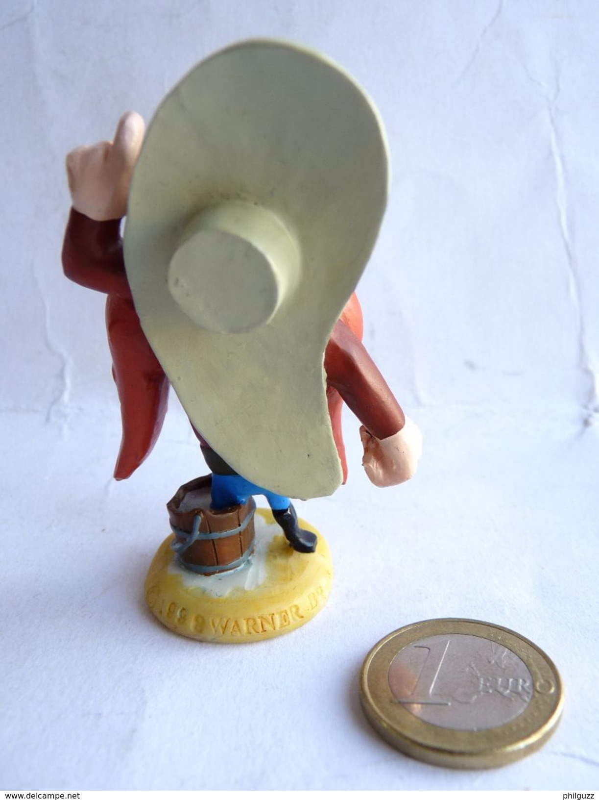 PETITE FIGURINE WARNER EN RESINE SAM LE PIRATE 1998 - Other & Unclassified