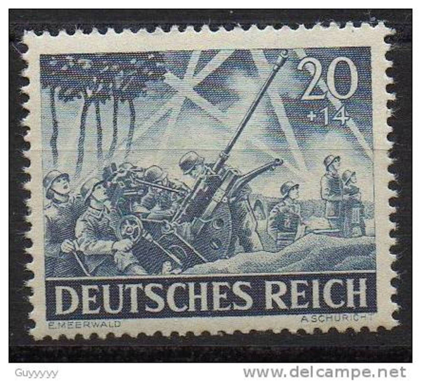 Deutsches Reich - 1943 - Michel N° 838 ** - Ungebraucht