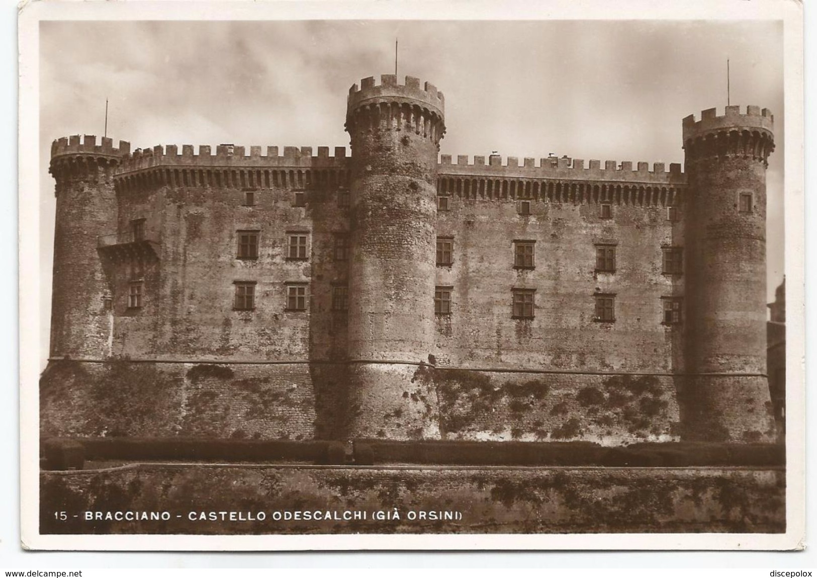 Z4813 Bracciano (Roma) - Castello Odescalchi Già Orsini - Castle Chateau Schloss Castillo / Viaggiata 1939 - Altri & Non Classificati