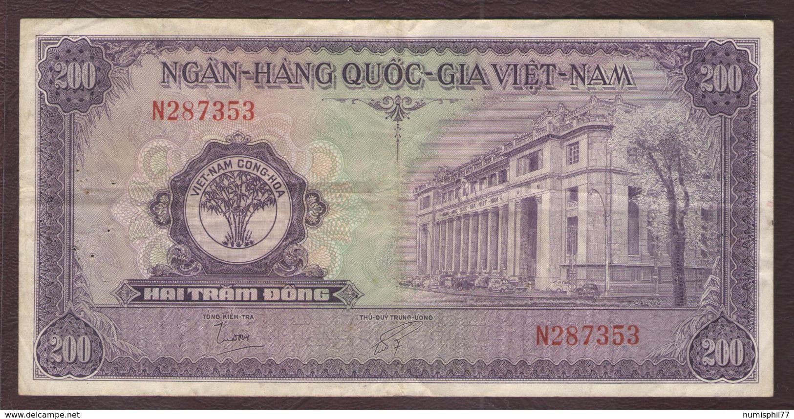 VIETNAM DU SUD - 200 DONG - 1958 - Vietnam