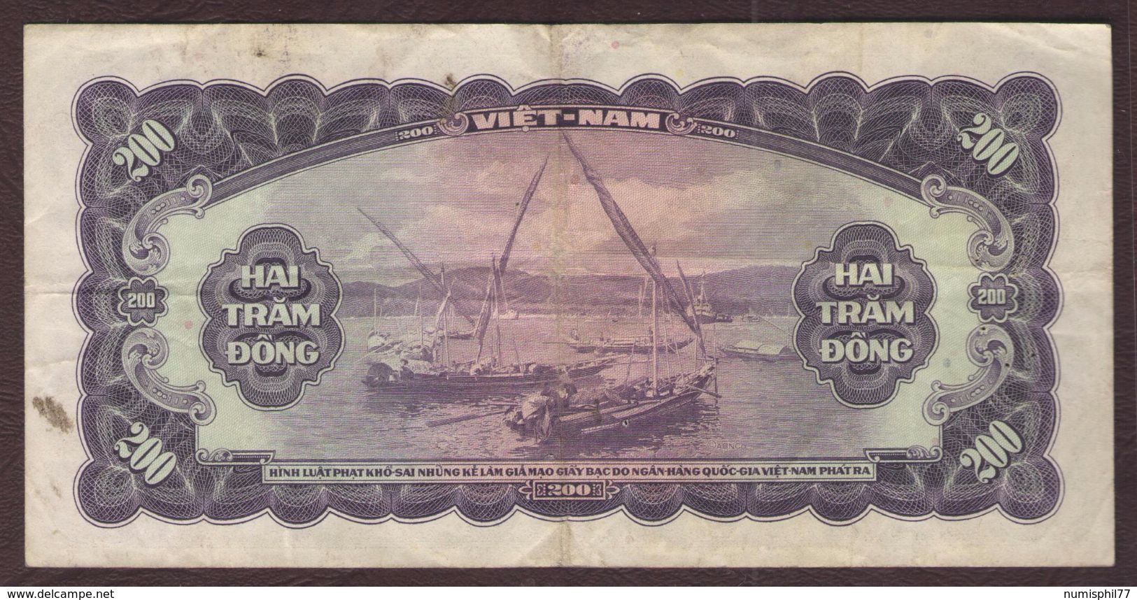 VIETNAM DU SUD - 200 DONG - 1958 - Vietnam