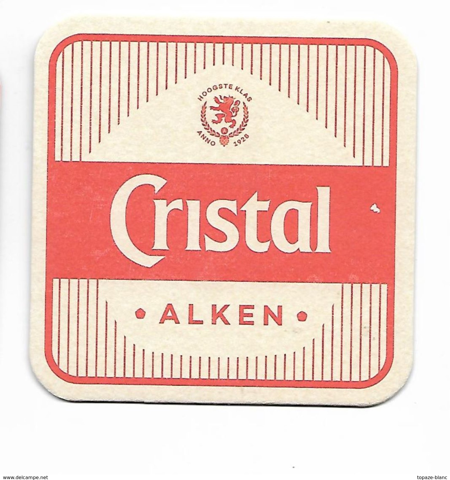 SOUS BOCK / 102 - CRISTAL . ALKEN - Beer Mats