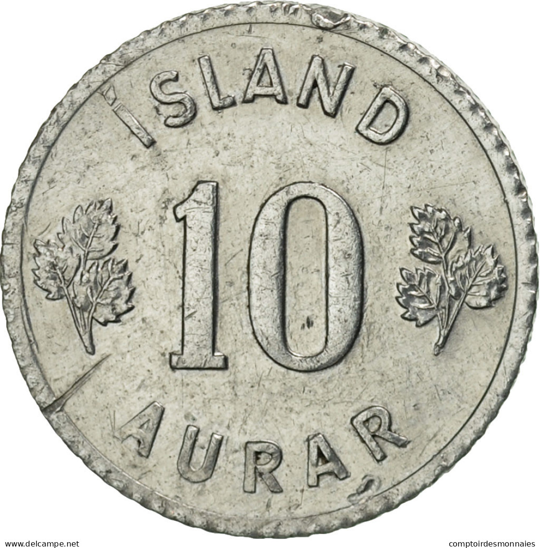 Monnaie, Iceland, 10 Aurar, 1970, SUP+, Aluminium, KM:10a - Iceland