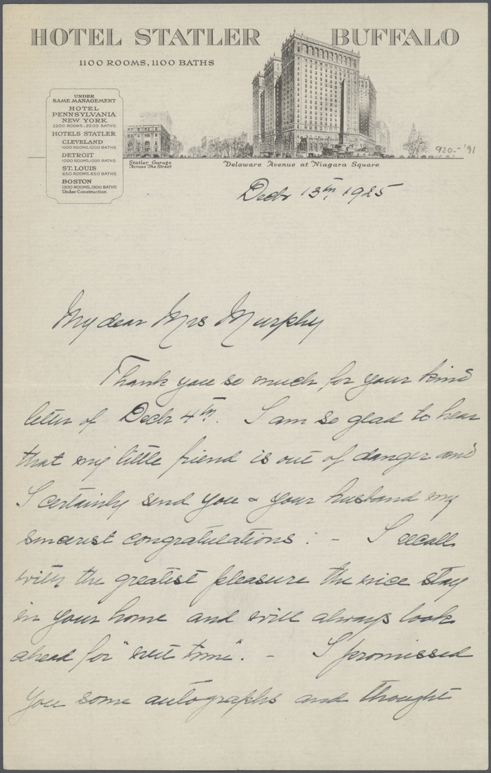 Br Thematik: Antarktis / Antarctic: 1925, ROALD AMUNDSEN, Handwritten Letter (Dec 13th) On Illustrated Lettersheet Of "H - Altri & Non Classificati