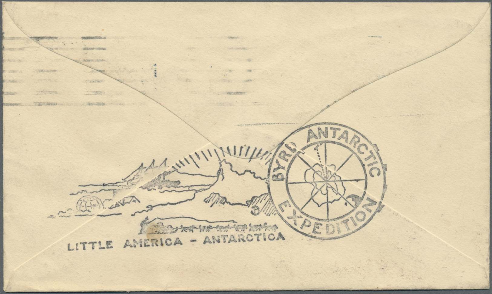 Br Thematik: Antarktis / Antarctic: First Richard E.Byrd-Expedition: 1928/1930, "S.S. ELEANOR BOLLING" Ship Cancel Witho - Altri & Non Classificati