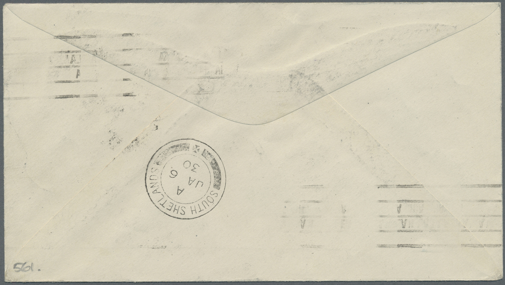 Br Thematik: Antarktis / Antarctic: WILKINS-HEARST-EXPEDITION:1929/30, Expedition Cover From "MONTEVIDEO OCT.31.29" With - Altri & Non Classificati