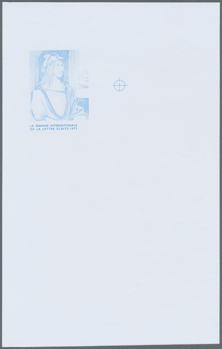 ** Thematik: Druck-Dürer / Printing-Dürer: 1971, Burundi. Collective, Progressive Double Proof (5 Phases) In Vertical Gu - Other & Unclassified