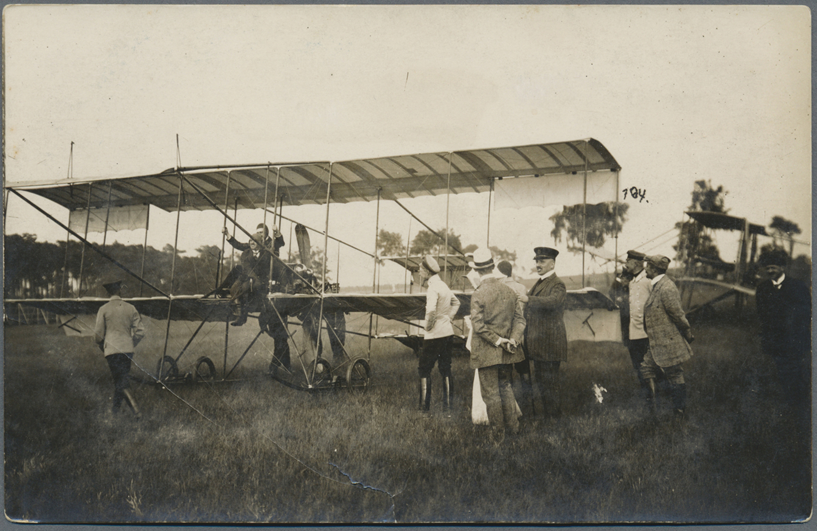 Thematik: Flugzeuge, Luftfahrt / Airoplanes, Aviation: DEUTSCHES REICH: 1910/1912, "BRUNNHUBER, SIMON" Alias Dr. Brück ( - Airplanes