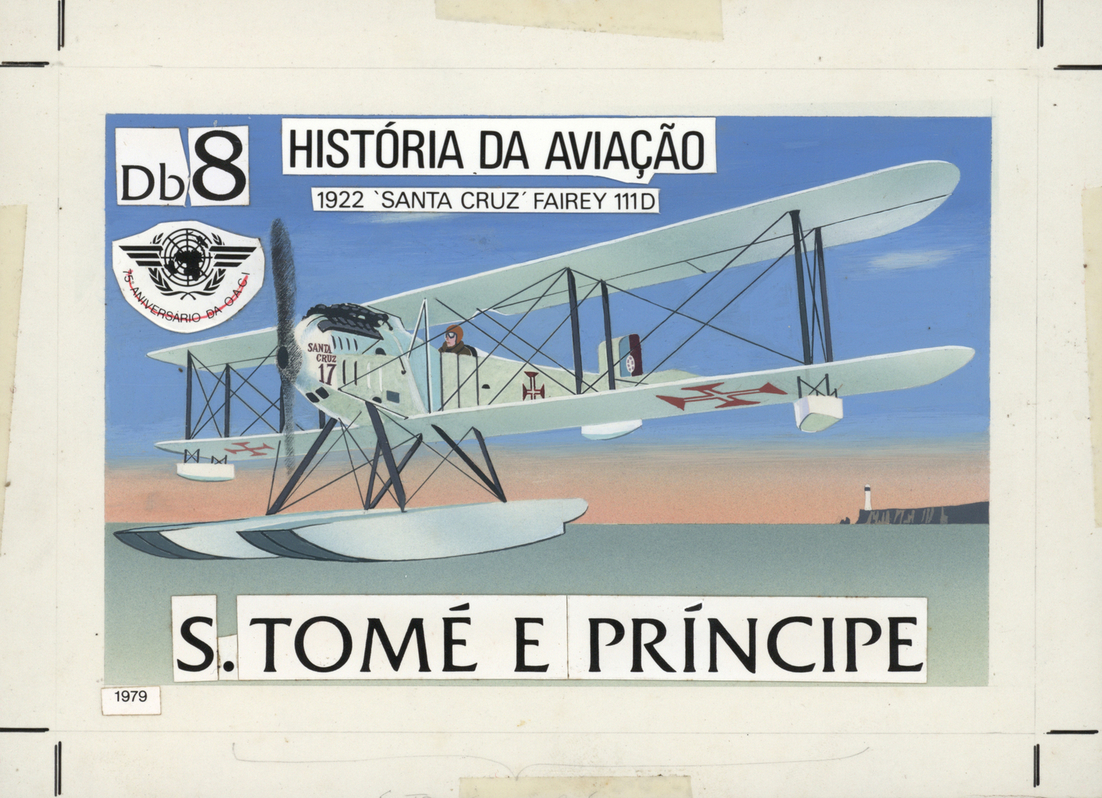 Thematik: Flugzeuge, Luftfahrt / Airoplanes, Aviation: 1979, St. Thomas And Prince Islands. Lot Of 6 Artworks For The Co - Avions