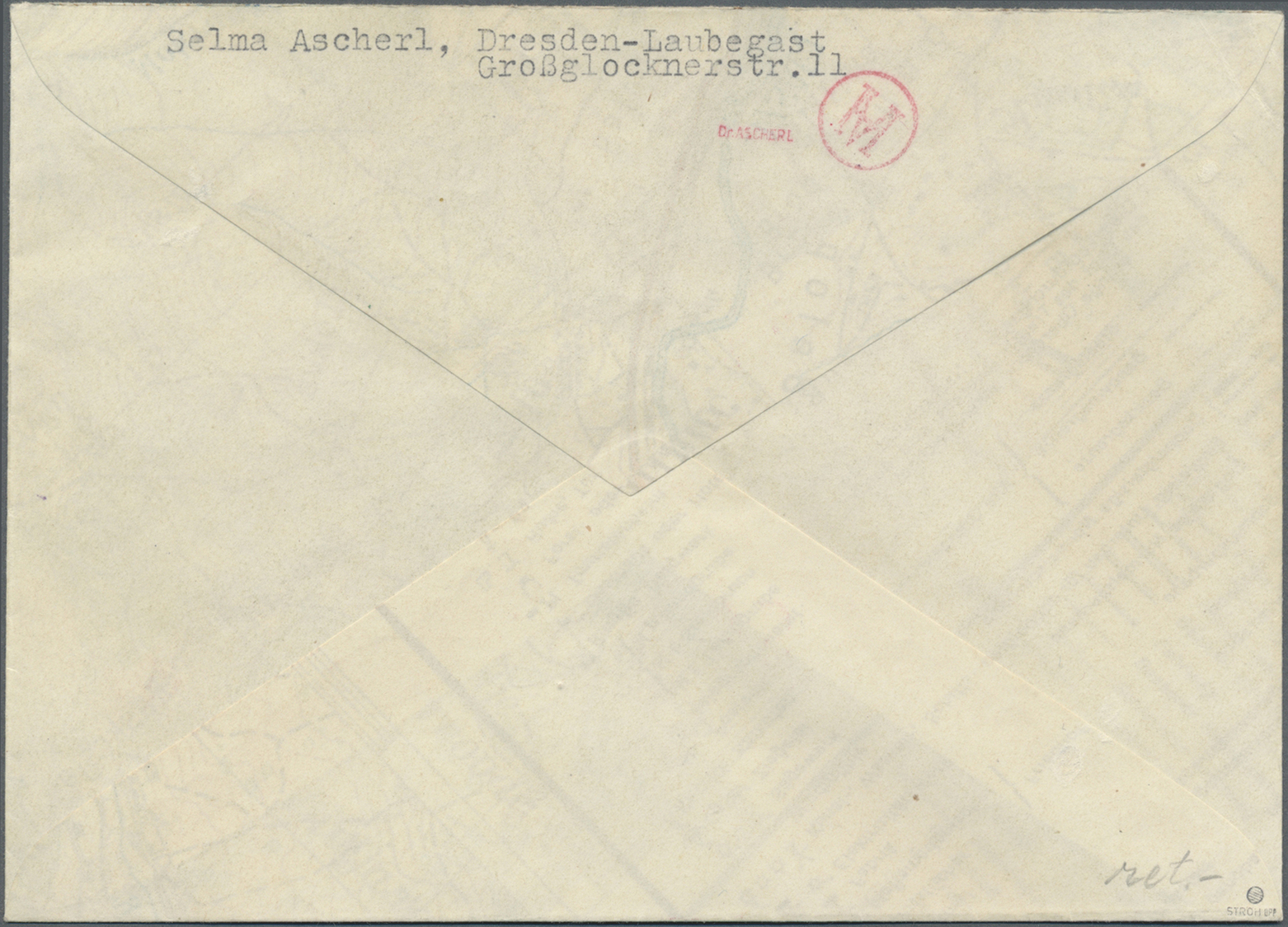 Br Sowjetische Zone - Ost-Sachsen: 1945, Freimarke, Ziffern Im Kreis, Deutsche Und Russische Inschrift, - Other & Unclassified