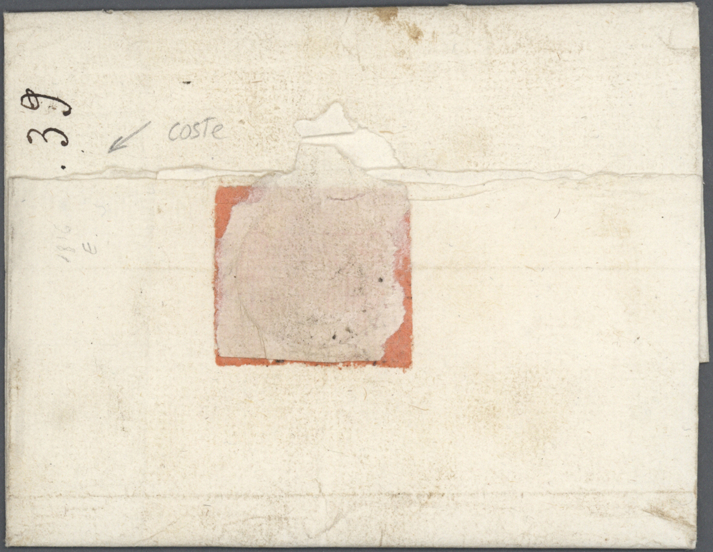 Br Andorra - Vorphilatelie: 1810 (26 Abr): Urgell A Andorra. Plica Notarial Dirigida A "cualqiuer Notario Publico - Précurseurs