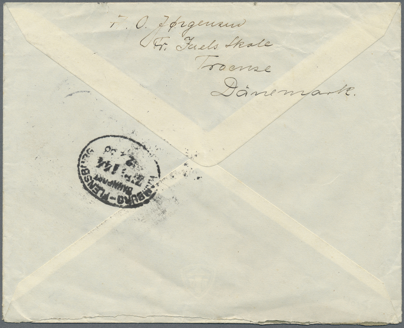 Br Dänemark: 1934, 6 Airmail Covers Mostly From Copenhagen To France, Switzerland, CSR - Lettres & Documents