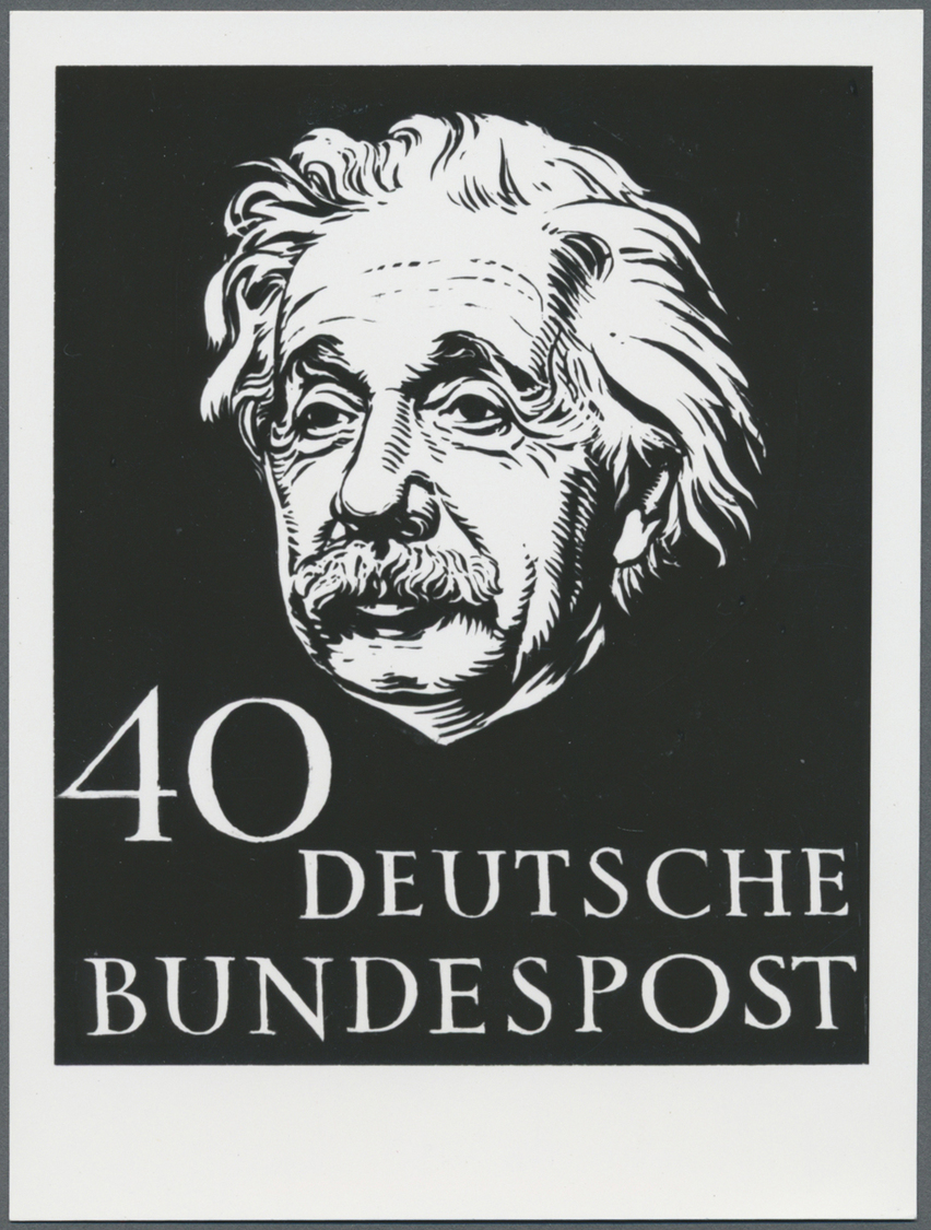 (*) Thematik: Persönlichkeiten - Einstein / Personalities - Einstein: Bund: 1961, Drei Verschiedene Foto-Essays Für Nich - Albert Einstein