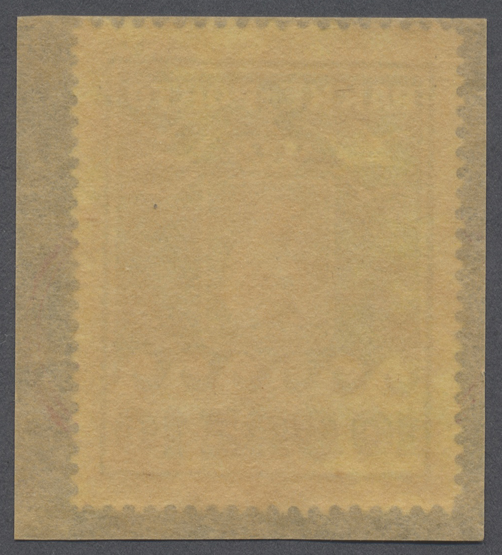 Brrst Dänemark - Grönländisches Handelskontor: 1931, 10 Öre Auf Briefstück Mit Rotem Ovalstempel "Udstedet Augpilakt - Other & Unclassified
