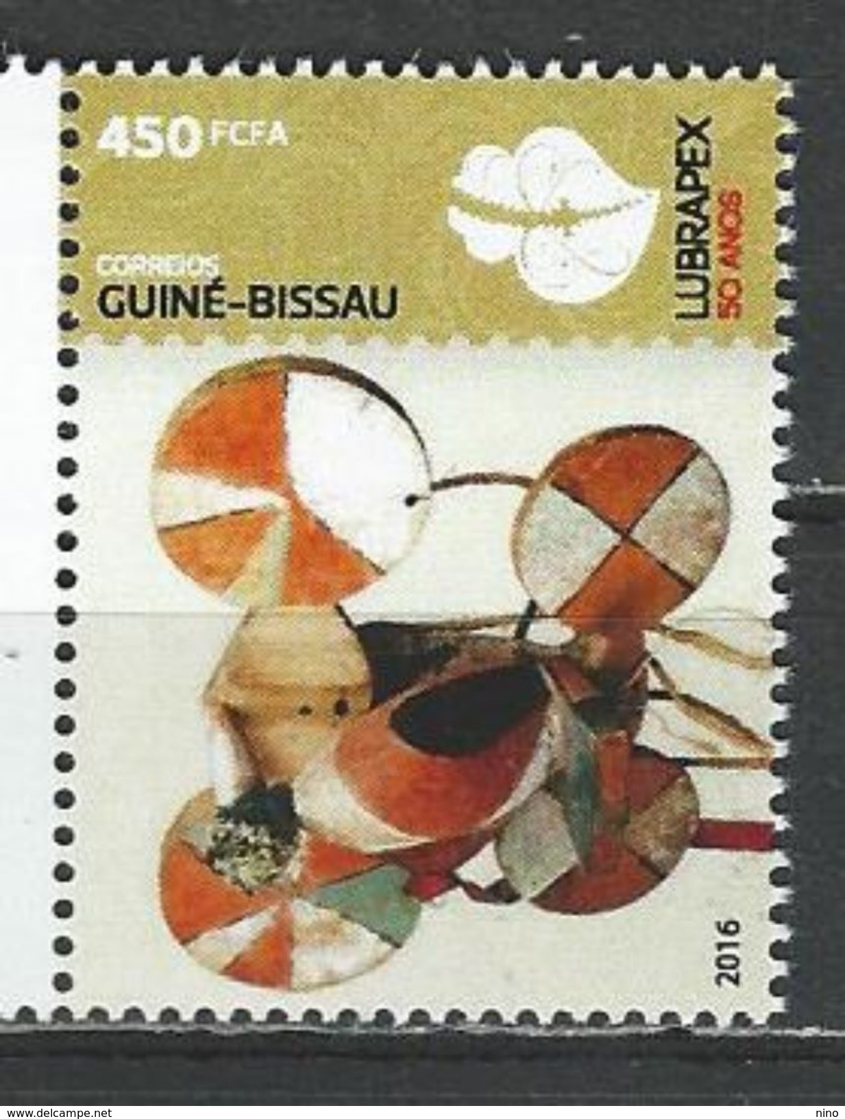 Guinea Bissau. Scott #  MNH. 50th. Years. Of Lubrapex. Joint Issue With Brazil, Portugal 2016 - Gemeinschaftsausgaben