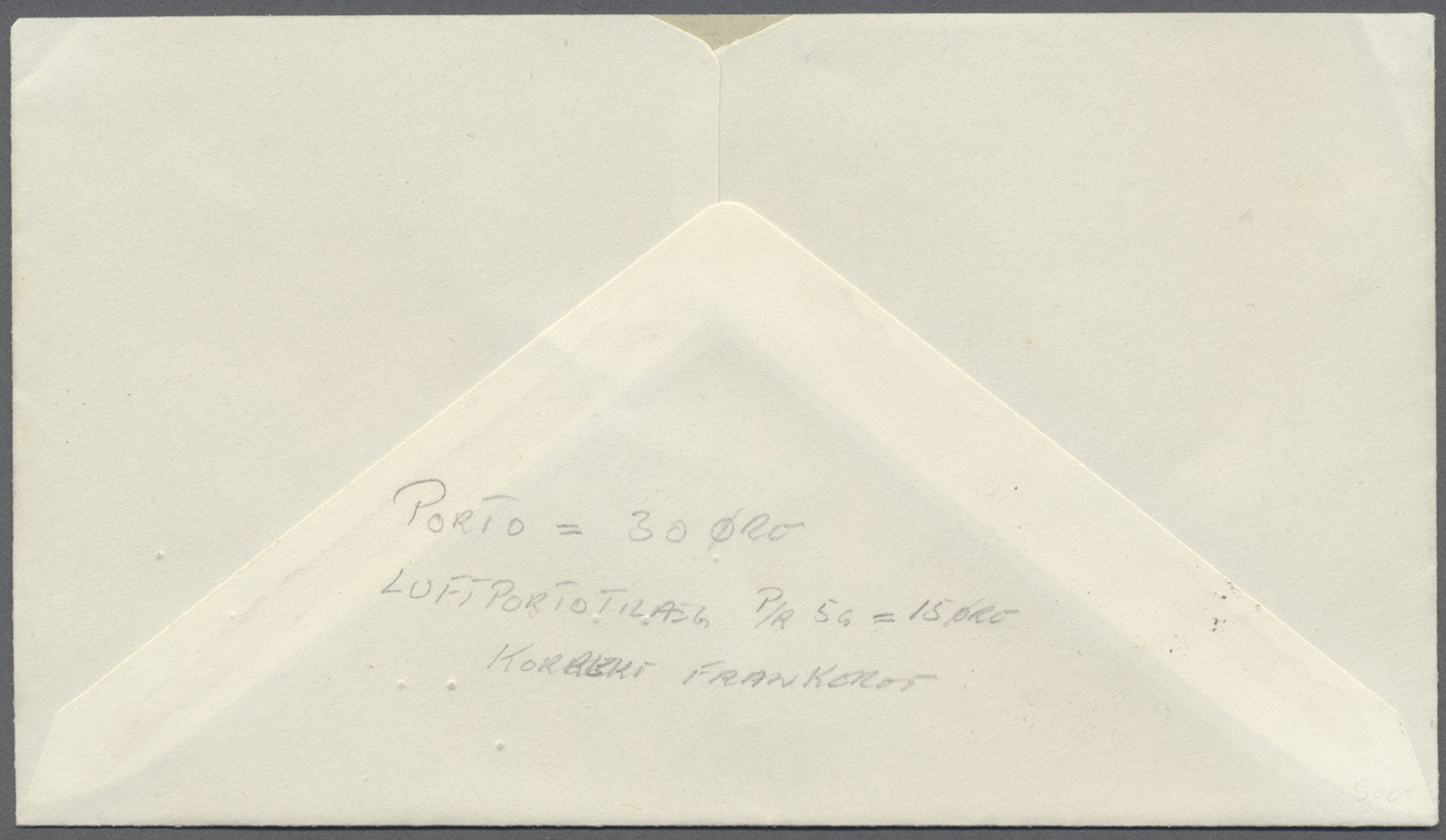 Br Dänemark - Grönland: 1953, Portogerechter Lp-Brief Von "Tingmiarmiut 14.10.53" Nach Kopenhagen, Ank.-Stpl. - Covers & Documents