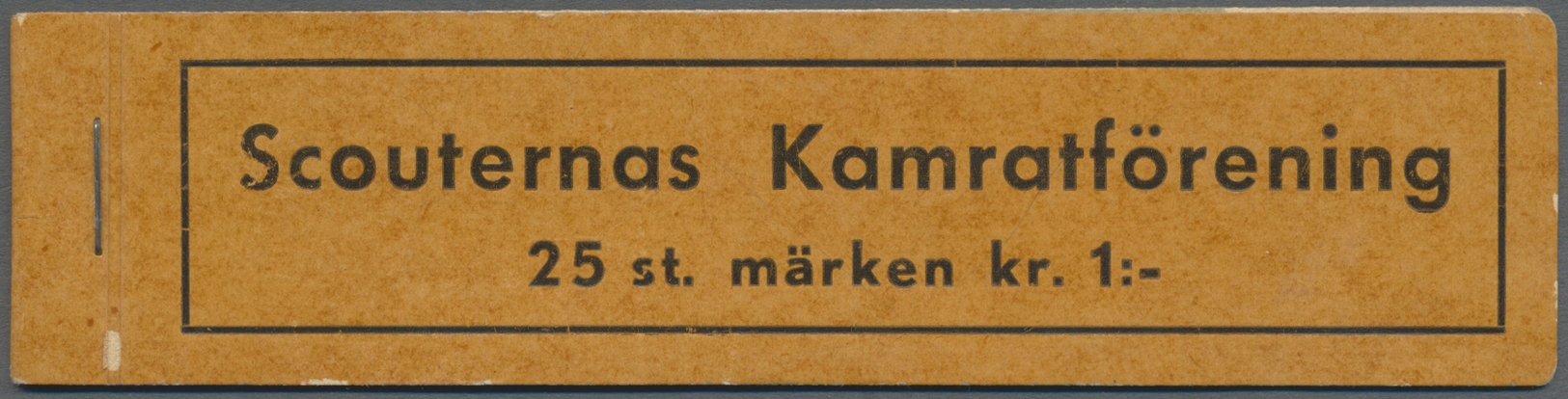 (*)/* Thematik: Pfadfinder / Boy Scouts: (ohne Jahr), Schweden. Markenheft "Scouternas Kamratförening / 25 St. Märken Kr - Other & Unclassified