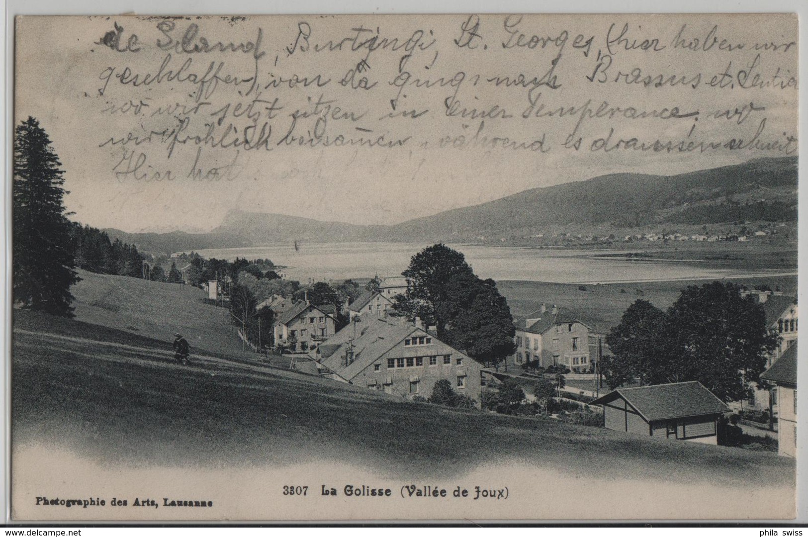 La Golisse (Vallee De Joux) Photo Des Arts - Autres & Non Classés