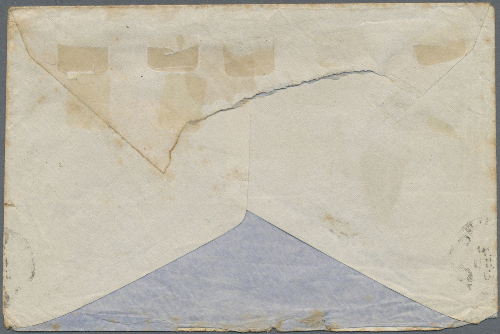 Br Frankreich - Militärpost / Feldpost: 1918 Ca., Military Envelope Sent From "Mission Bergen" With AVIATION FRAN - WW I