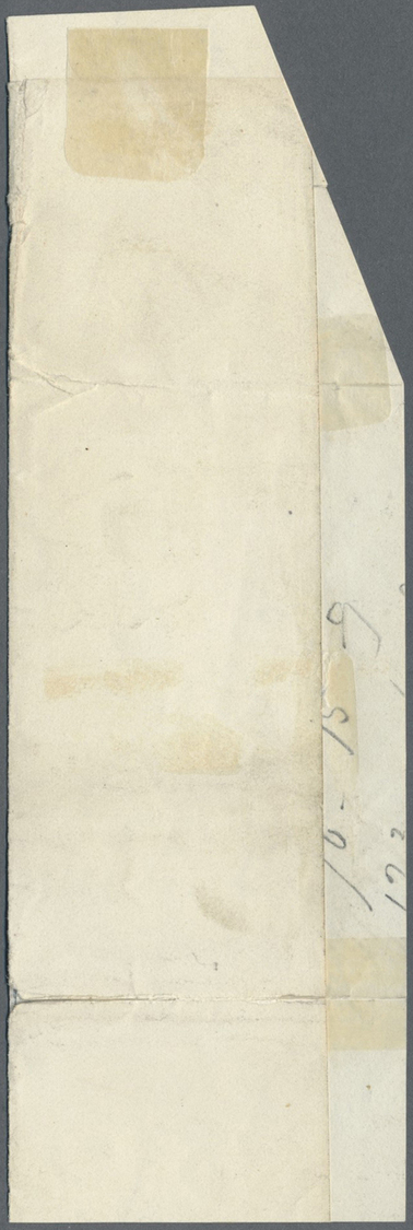 Brrst Großbritannien: 1841, 1d. Black, Plate 10, Lettered "J-L", Fresh Colour, Close To Wide Margins, On Piece Clear - Autres & Non Classés