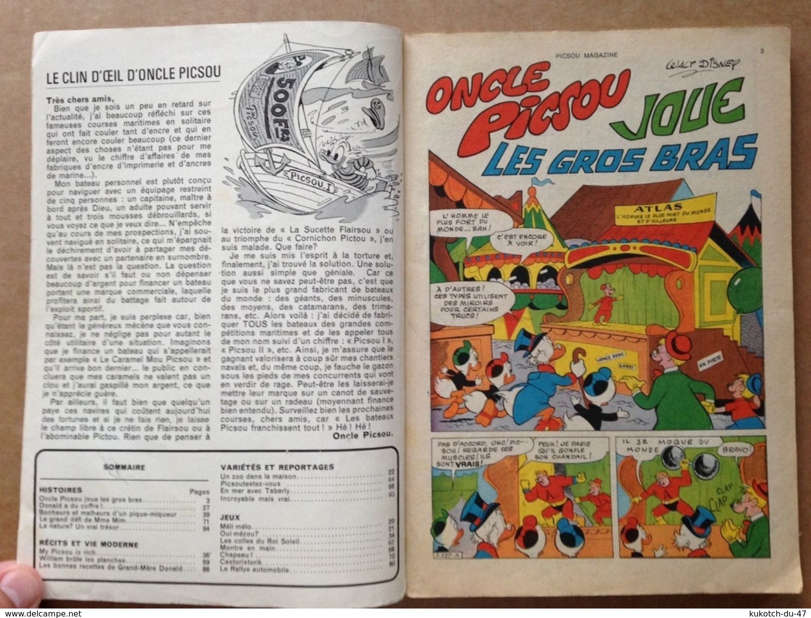 Disney - Picsou Magazine - Année 1976 - N°56 (avec Grand Défaut D'usure) - Picsou Magazine