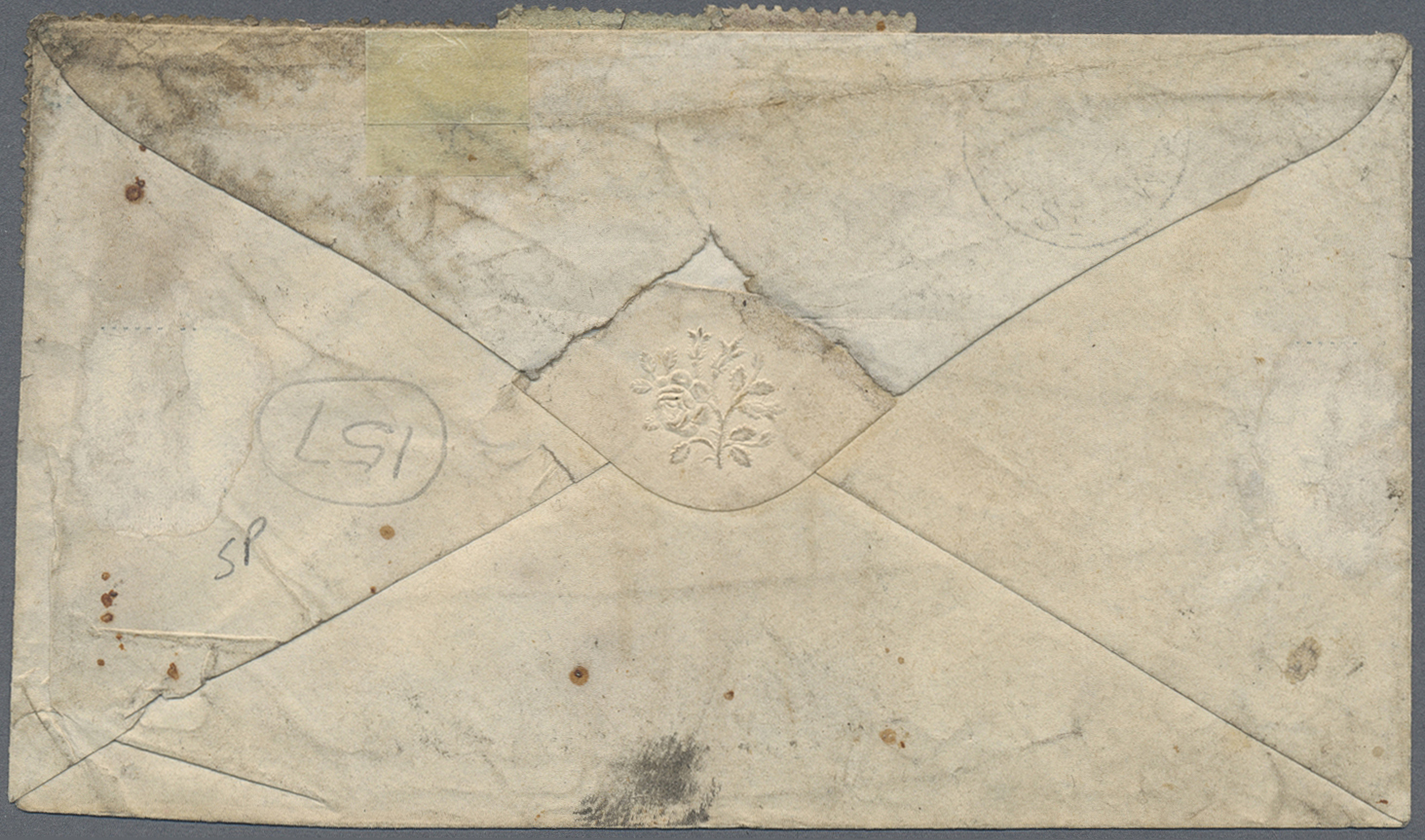 Br Großbritannien: 1859/1873, Mail To American West Coast, Two Covers To Victoria/Vancouver Island Resp. San Fran - Autres & Non Classés