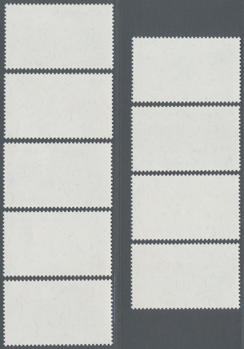 ** Thematik: Verkehr / Traffic: 1997, Thailand. Progressive Proof (8 Phases) For The First 3b Value Of The Letter Writin - Other & Unclassified