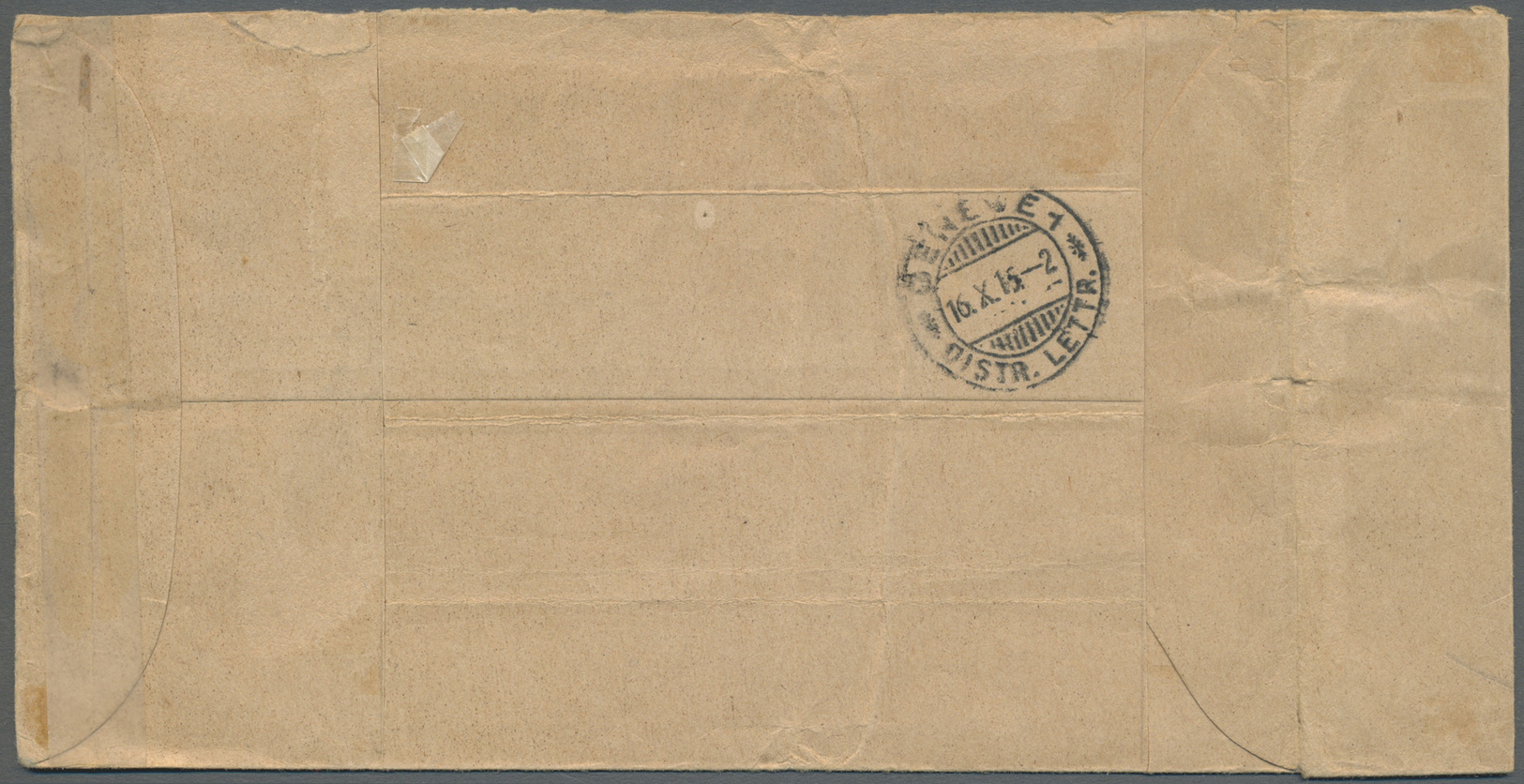 Br Großbritannien - Isle Of Man: 1915. Stampless Envelope Imprinted ‘Prisoner’s Aid Society, Camp 111, Knockaloe, - Isle Of Man