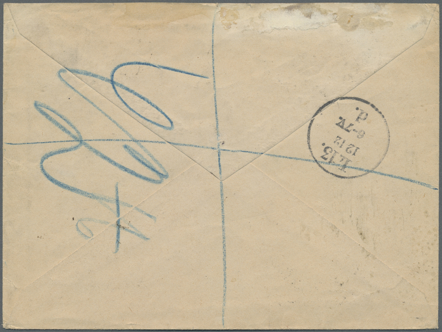 Br Britische Post In Marokko: 1906, Registered Letter With 10 And 20 Cent. QV And 5 Nad 50 Centimos Edward VII Fr - Autres & Non Classés