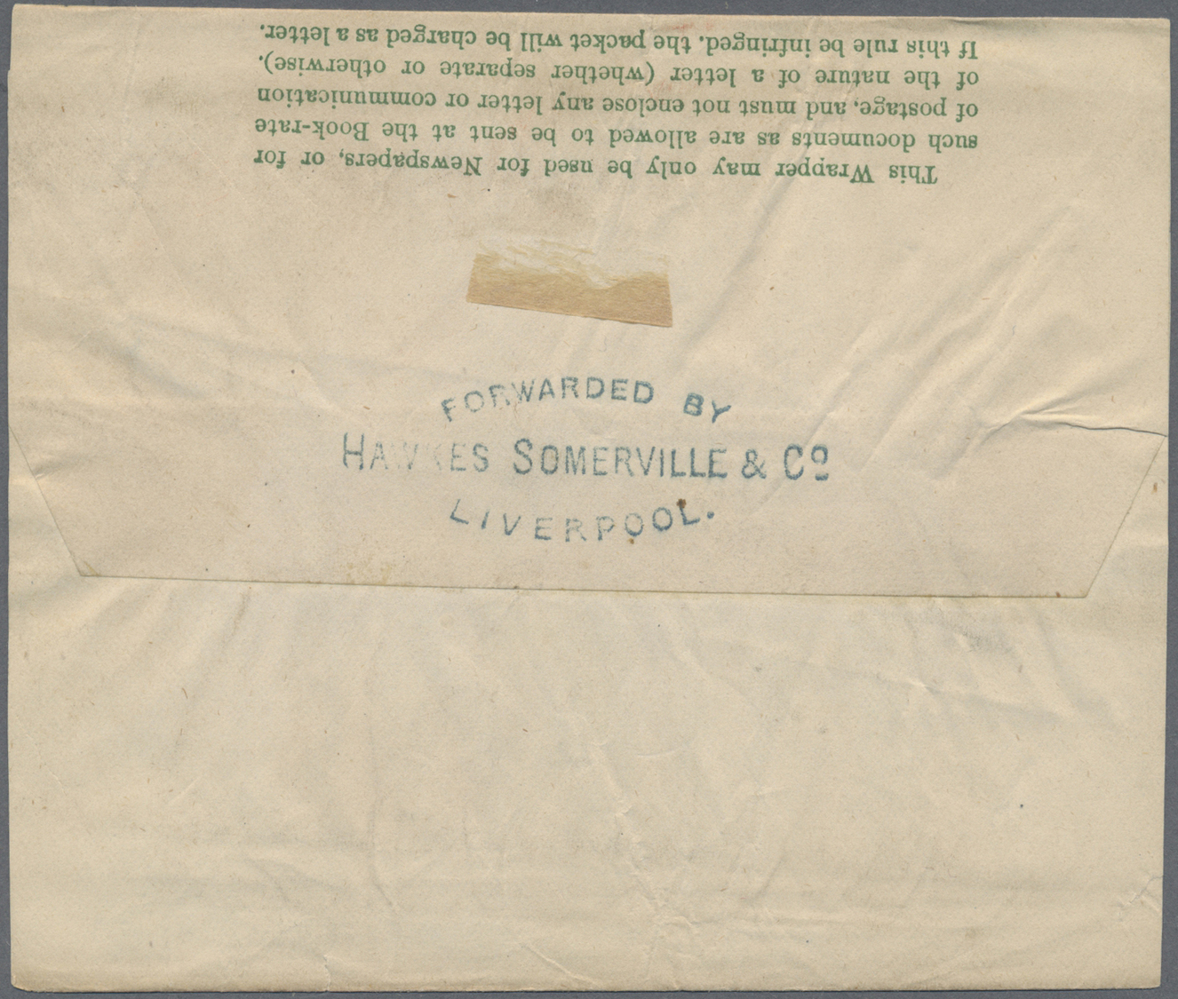 GA Großbritannien - Ganzsachen: 1877. Postal Stationery News-band Wrapper ½d Green Upgraded With SG 44, 1d Rose/r - 1840 Enveloppes Mulready