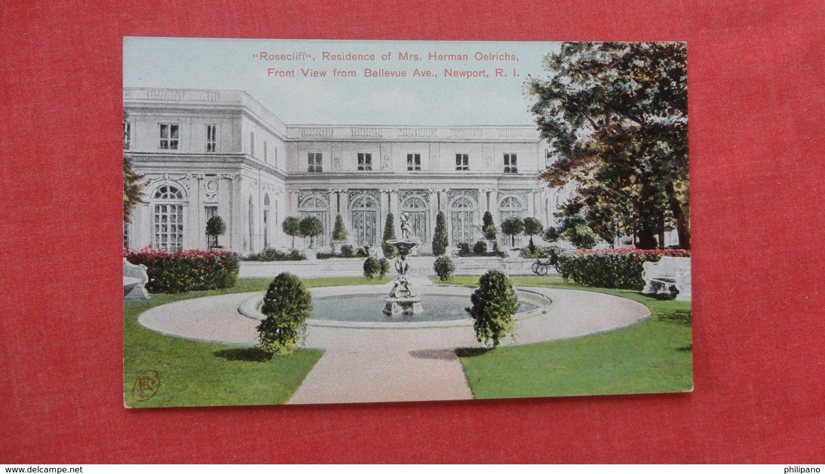 Rosecliff Residence Mrs Herman Oelrichs  Rhode Island > Newport   Ref 2691 - Newport