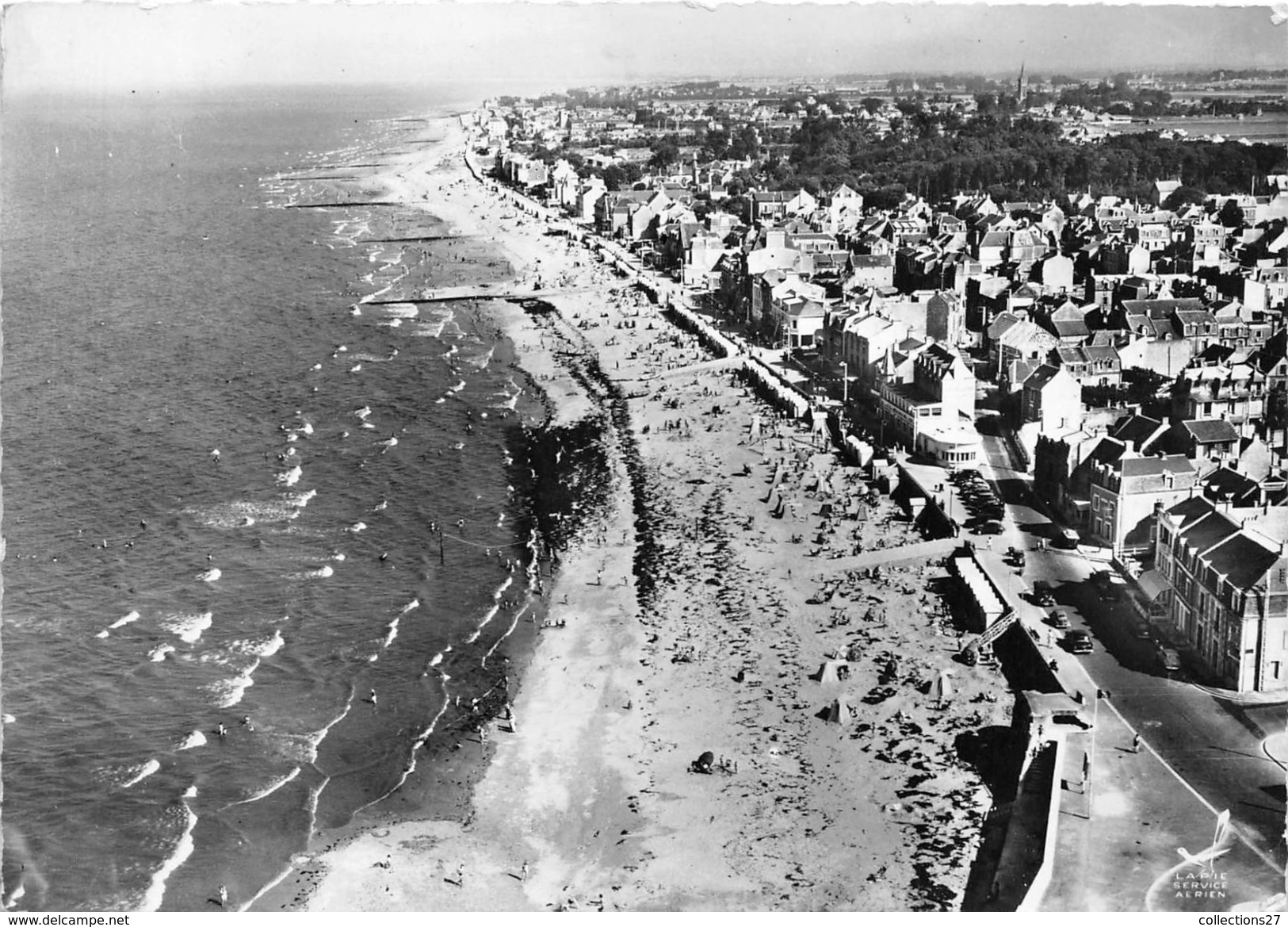 14-SAINT-AUBIN- SUR-MER- LA PLAGE VUE DU CIEL - Saint Aubin