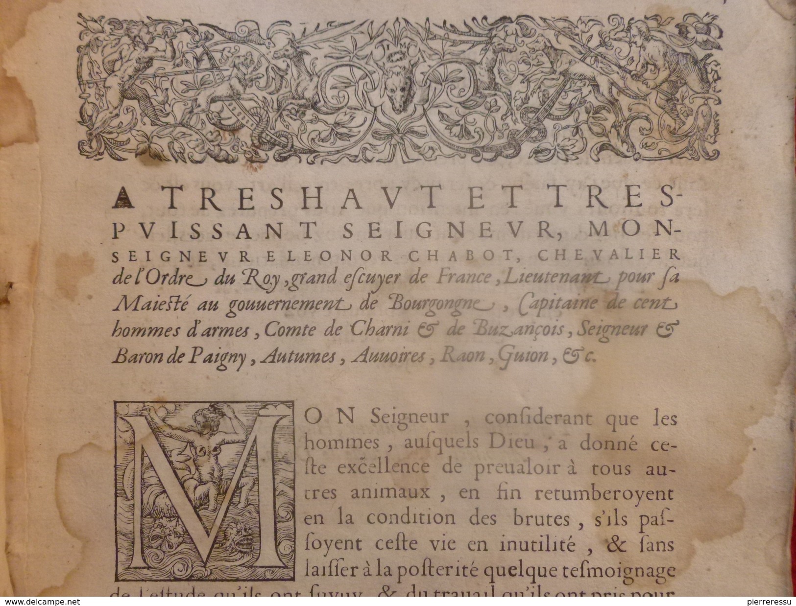 LIVRE JEAN MARCORELLE 1572 HUGUES SAMBIN ARCHITECTE LA DIVERSITE DES TERMES AU SEIGNEUR ELEONOR CHABOT - Jusque 1700