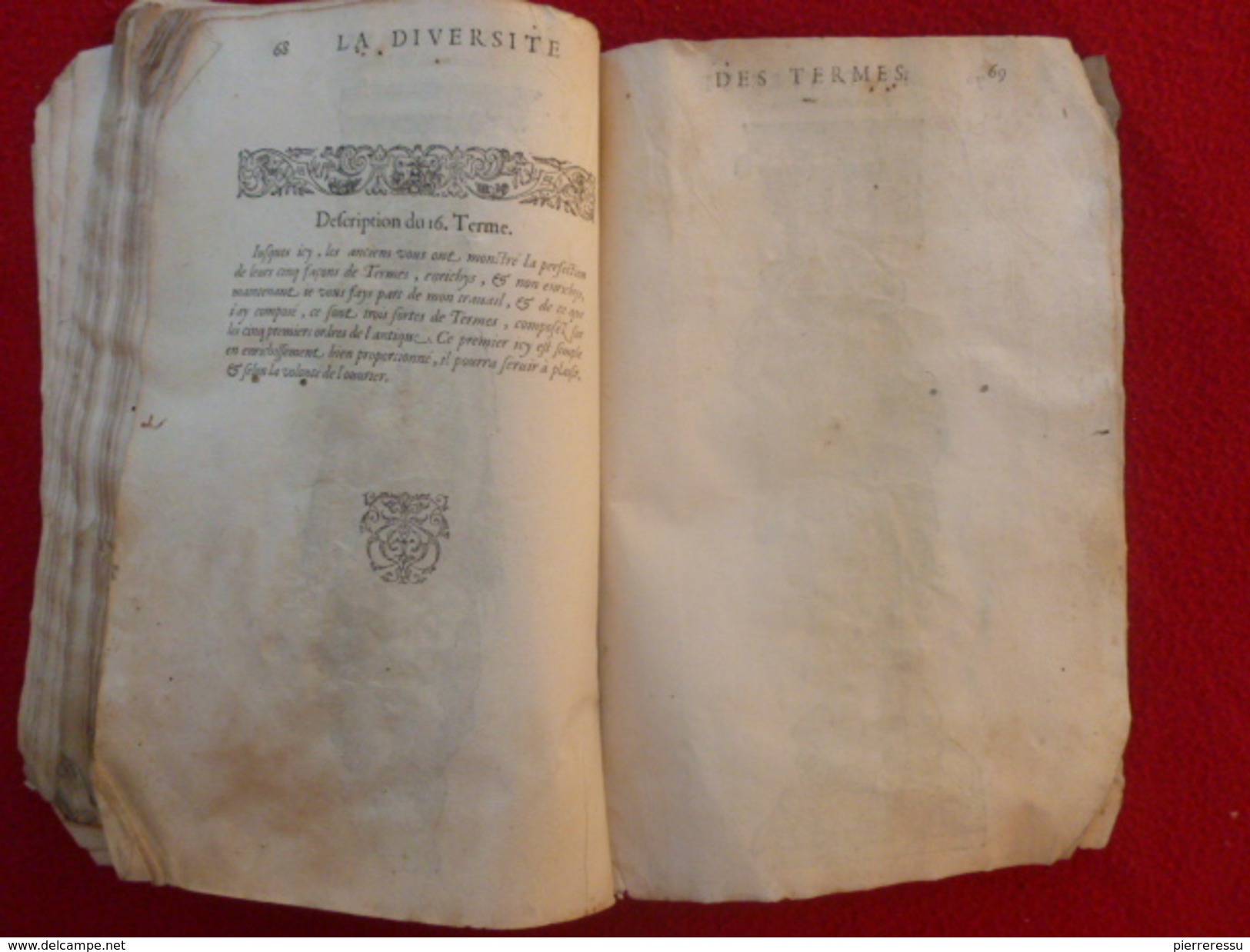 LIVRE JEAN MARCORELLE 1572 HUGUES SAMBIN ARCHITECTE LA DIVERSITE DES TERMES AU SEIGNEUR ELEONOR CHABOT