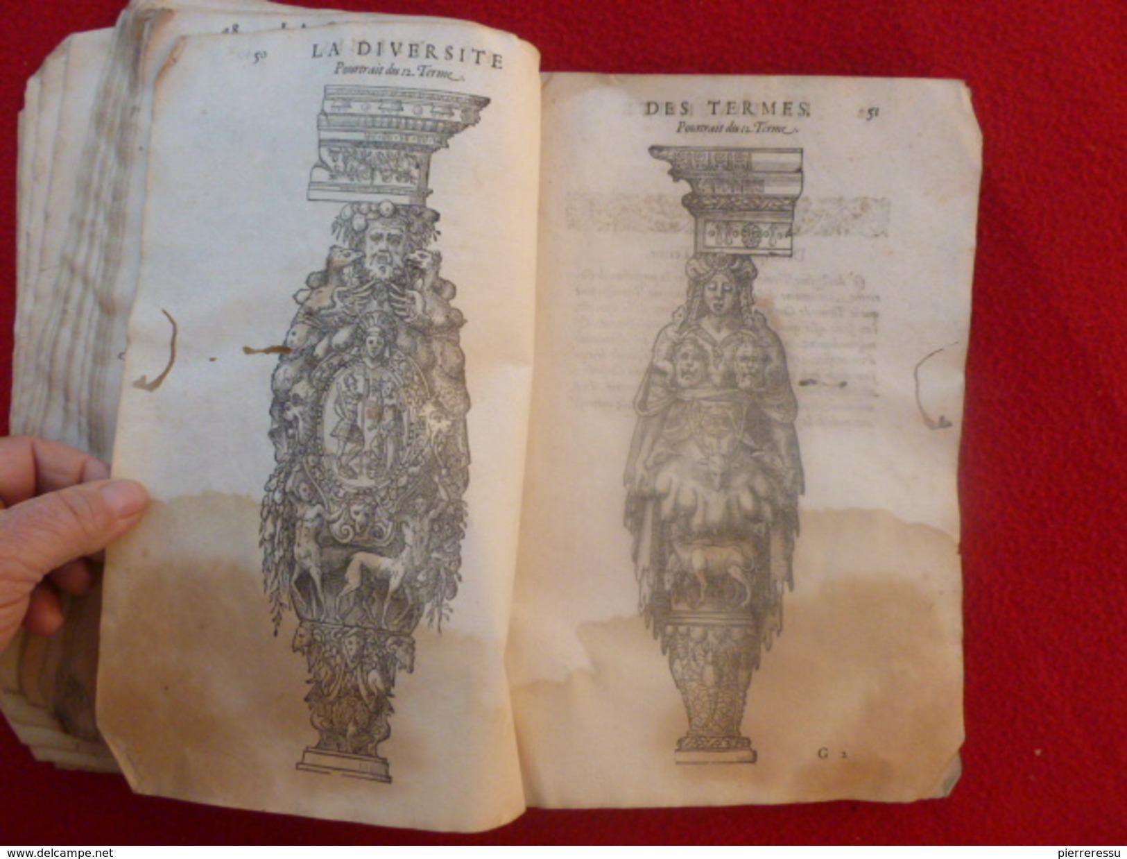 LIVRE JEAN MARCORELLE 1572 HUGUES SAMBIN ARCHITECTE LA DIVERSITE DES TERMES AU SEIGNEUR ELEONOR CHABOT