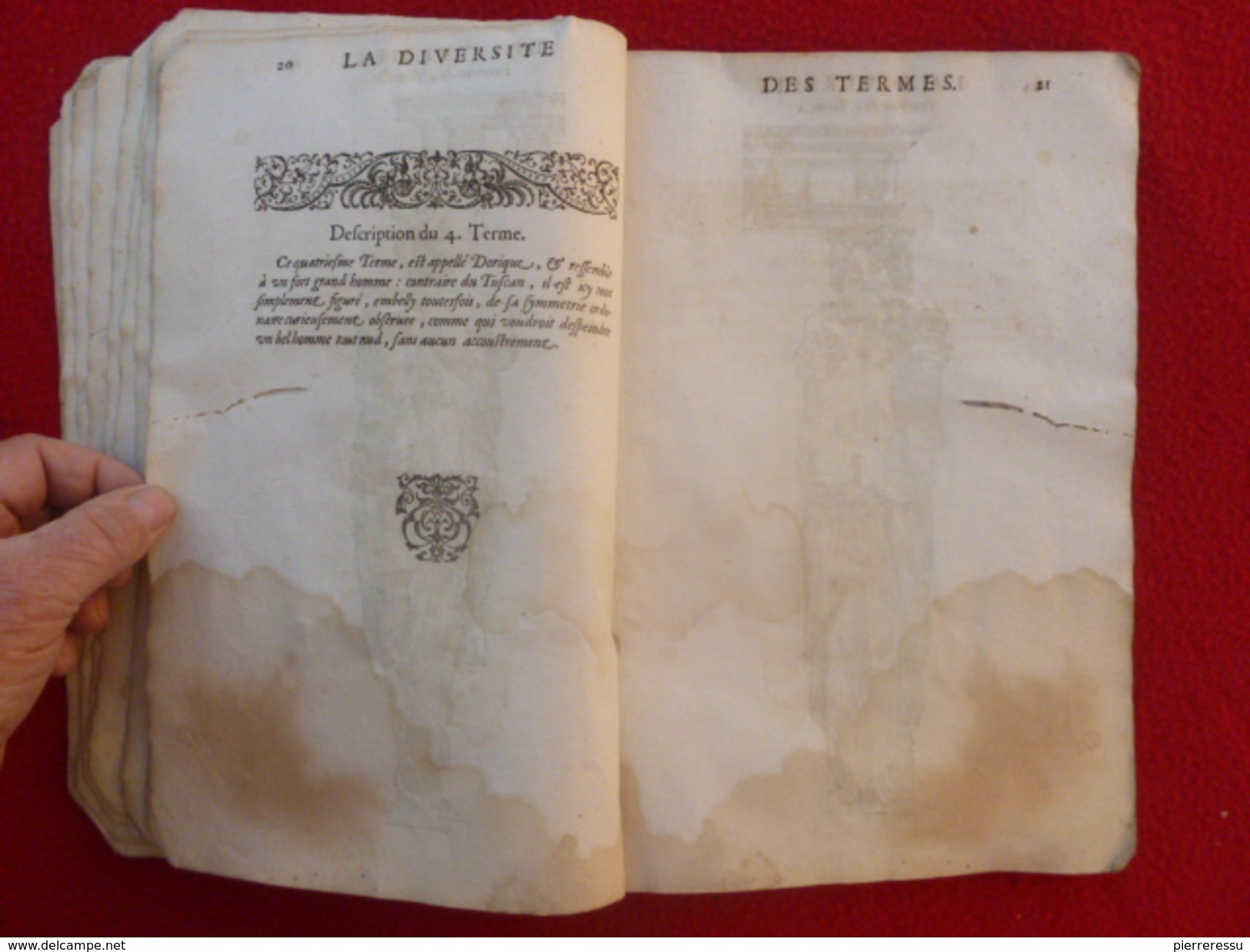 LIVRE JEAN MARCORELLE 1572 HUGUES SAMBIN ARCHITECTE LA DIVERSITE DES TERMES AU SEIGNEUR ELEONOR CHABOT