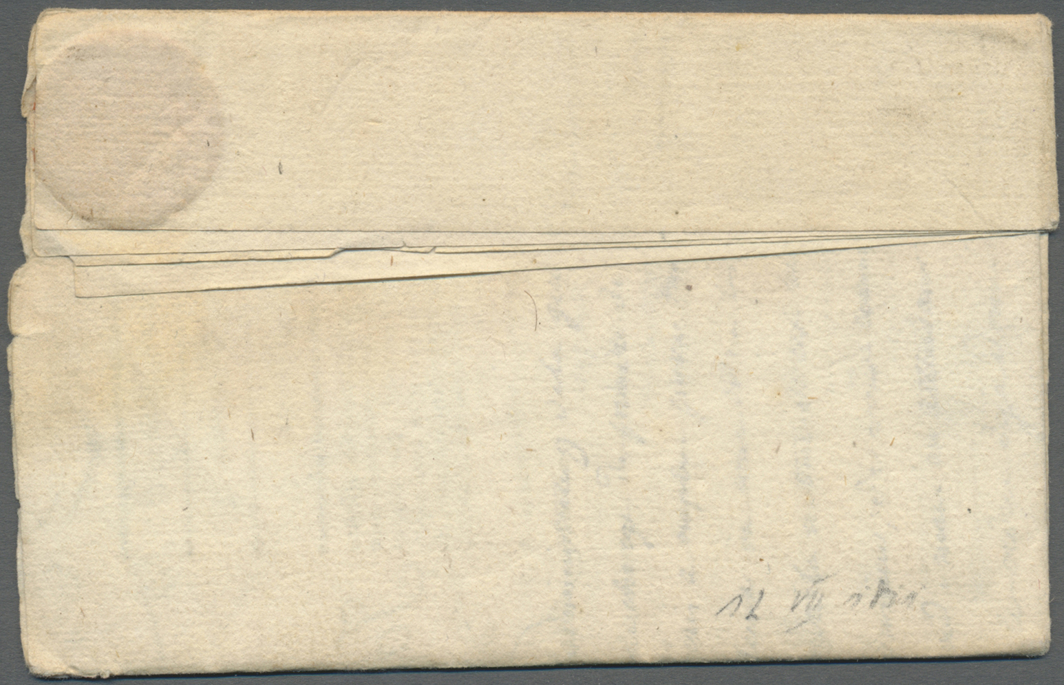 Br Italien - Vorphilatelie: 1811, Interesting Complete (partially Printed "Joubert...") Folded Letter From Milan - ...-1850 Préphilatélie