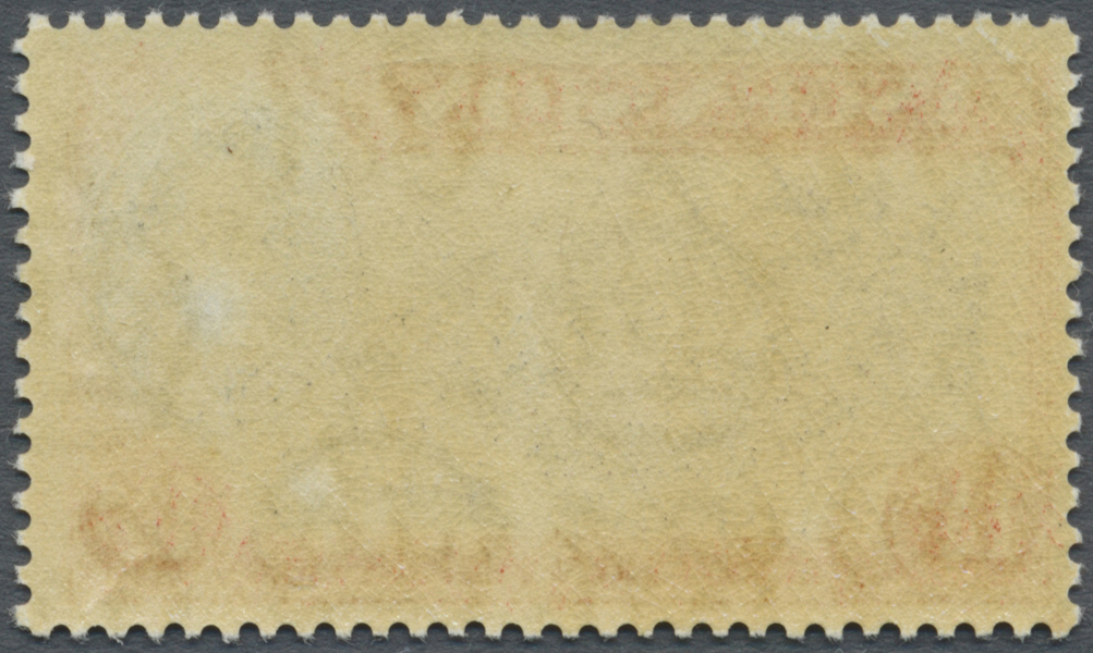 ** Ascension: 1938, 1½d. Black And Vermilion With Variety "Davit Flaw", Unmounted Mint. - Ascension