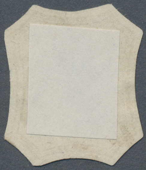 (*) Italien - Altitalienische Staaten: Parma: 1859, 40c Brown-red, Unused No Gum, Cut To Shape And Thinned On Reve - Parma