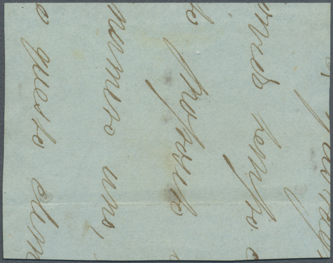 Brrst Italien - Altitalienische Staaten: Sizilien: 1859, 10gr. Blue, Deep Colour, Close To Full Margins, Two Copies - Sicile