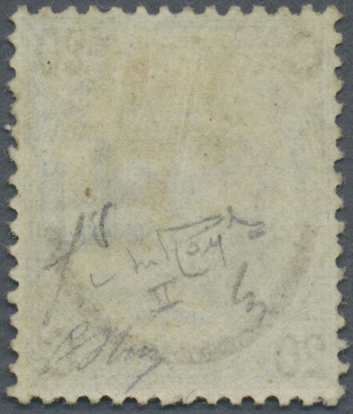 * Italien: 1865, 10c. On 15cmi. Blue, Type I, Fresh Colour, Well Perforated, Mint O.g., Several Signatures, E.g. - Marcophilia
