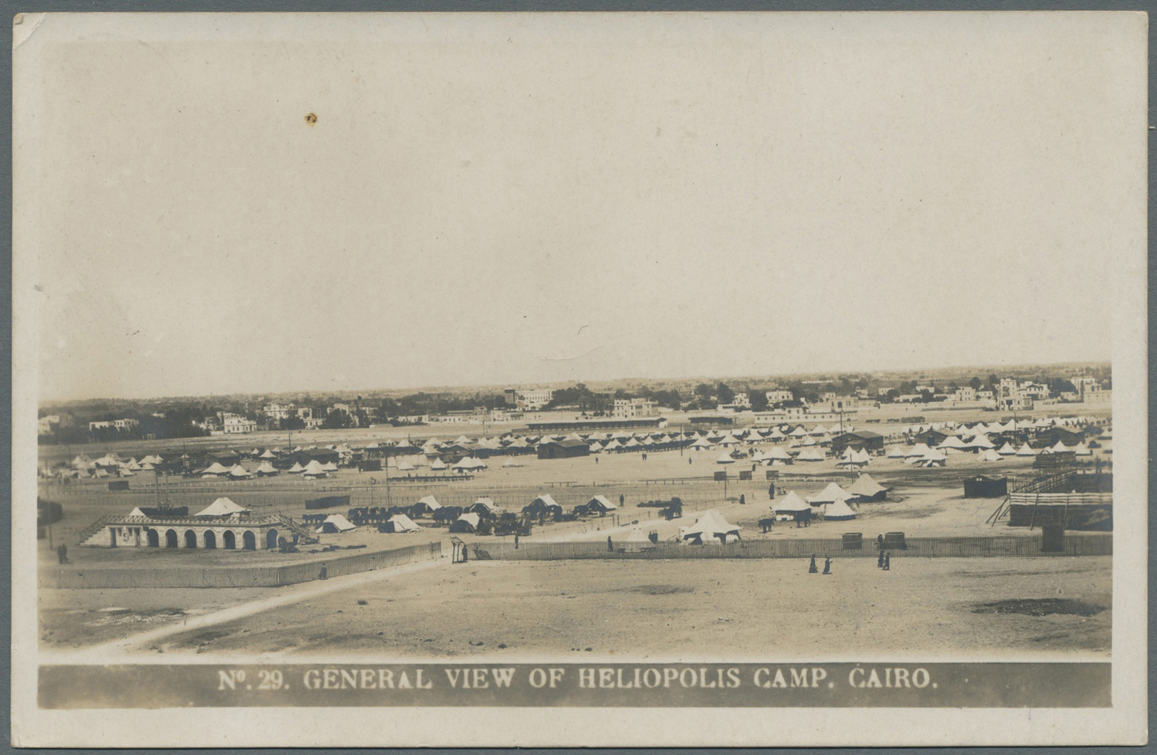 Br Australien - Besonderheiten: 1915. Stampless Picture Post Card (tear At Bottom And Corner Fold) Of 'Pyramids, Cairo'  - Other & Unclassified