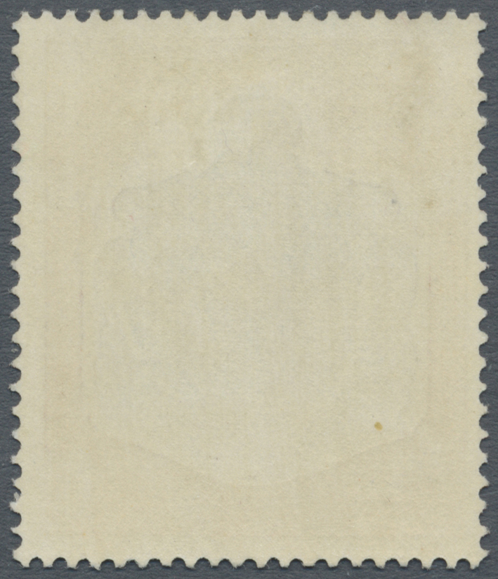 ** Bermuda-Inseln: 1938-53, 12 Sh. 6d. Grey And Yellow Mint Never Hinged, Cert. BPA, SG Cat. GBP 700,- - Bermuda