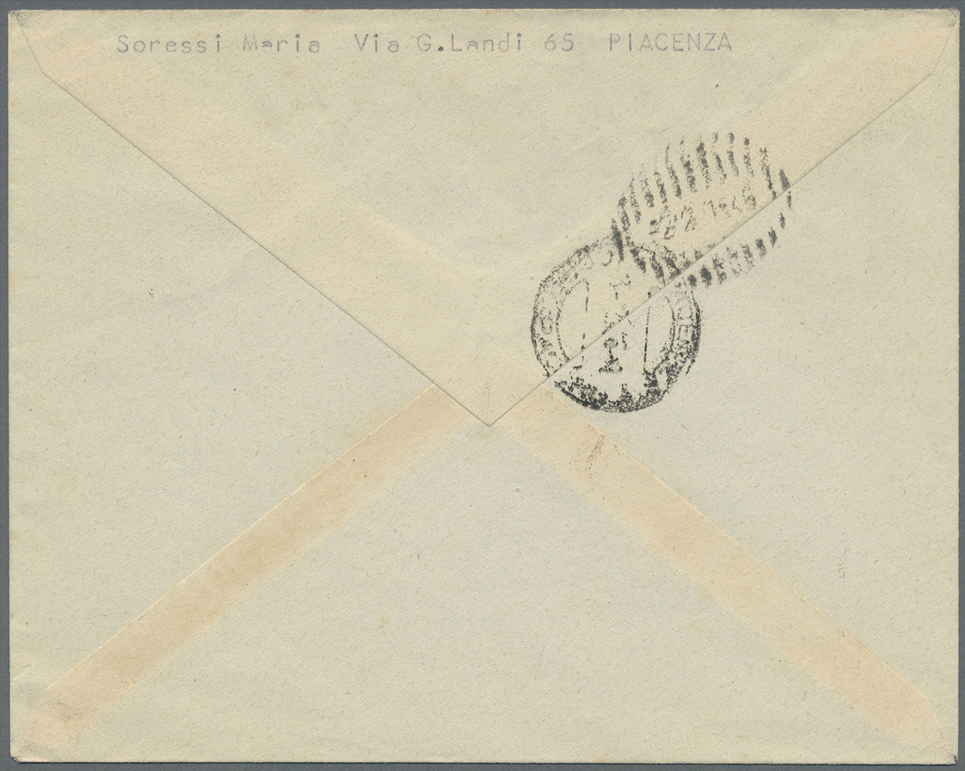 Br Italien - Verrechnungsmarken: 1944 3 Letters With "Marca Di Bollo" Used As Regular Stamps In Combination With - Fiscaux