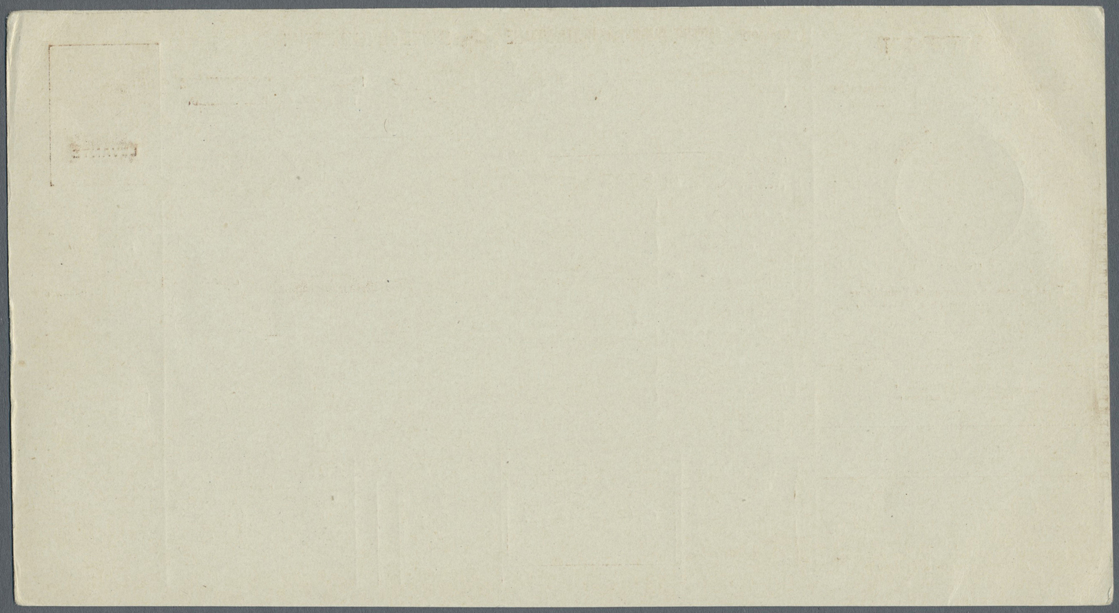 GA Italienische Post in der Levante: 1908: Fünf Paketkartenganzsachen (60 C - 2,70 L ), je ungebraucht, selten. ÷