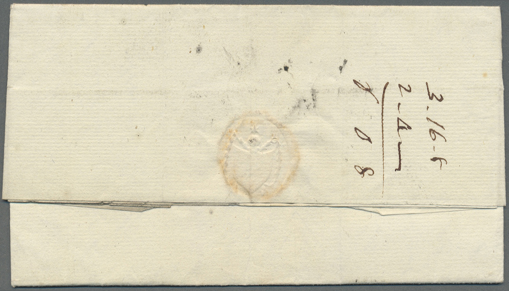 Br Britisch-Guyana: 1810. Stampless Envelope Written From Demerara Dated '9th Jan 1810' Addressed To Liverpool, Routed V - British Guiana (...-1966)