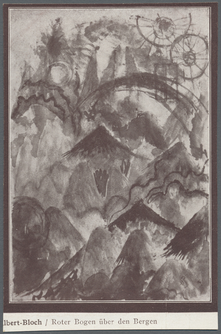 Ansichtskarten: Künstler / Artists: BLOCH, Albert (1882-1961), US-amerikanischer Maler, Schriftstell - Zonder Classificatie