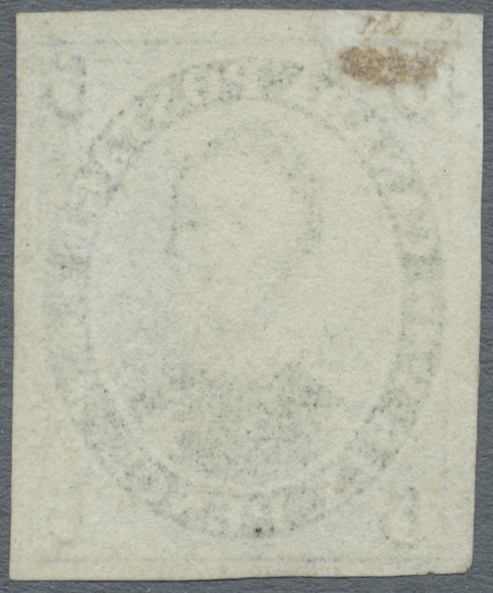(*) Canada - Colony Of Canada: 1855, 6p Slate Gray On Wove Paper. Unused (no Gum), Full To Large Margins All Around, Cri - ...-1851 Prephilately