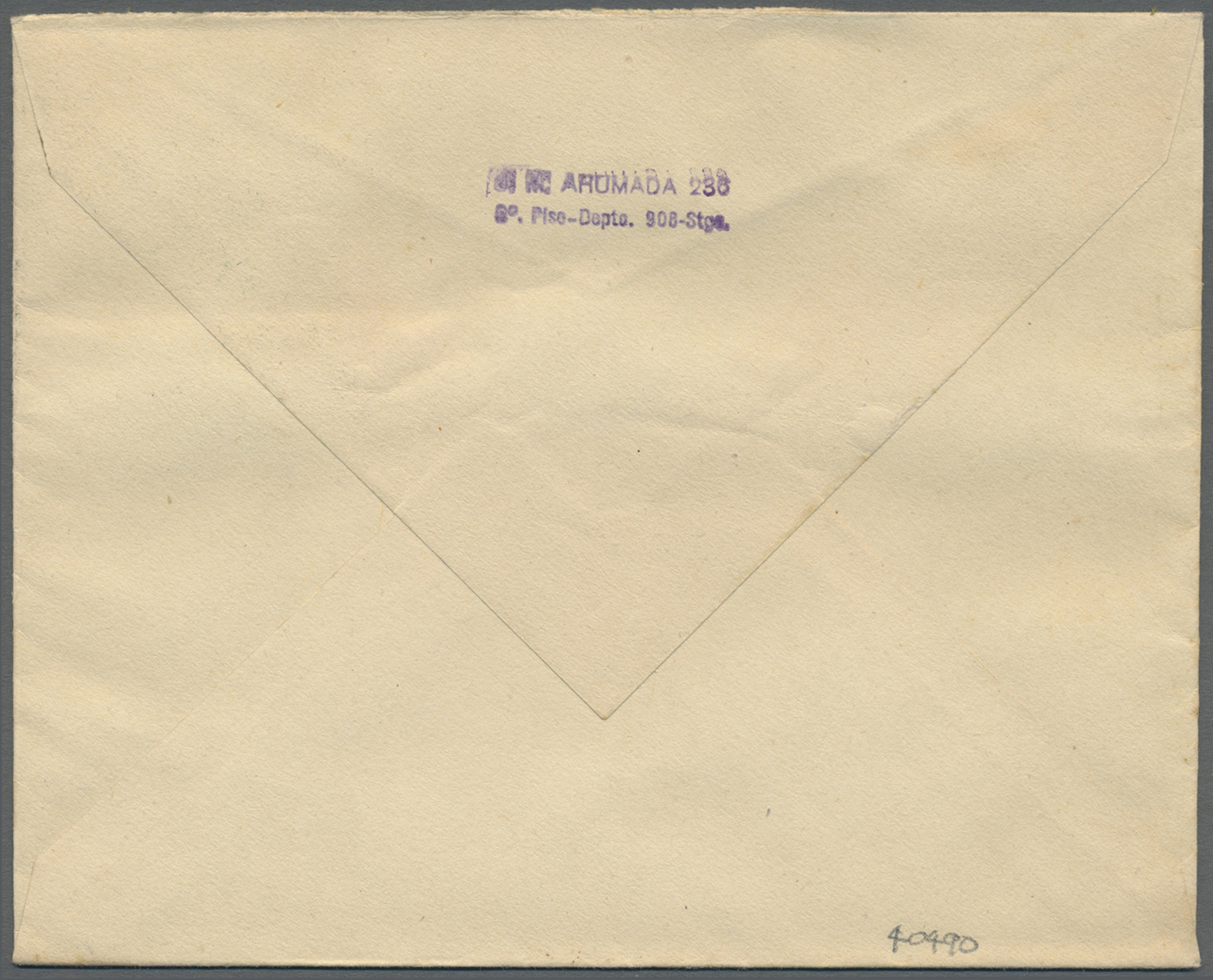 Br Chile: 1904/1932, CAMARA DE DIPUTADOS, four used envelopes with embossed imprint "Camara De Diputados - Chile", 3 of 